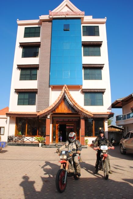 Unser Hotel in Phonsavan.